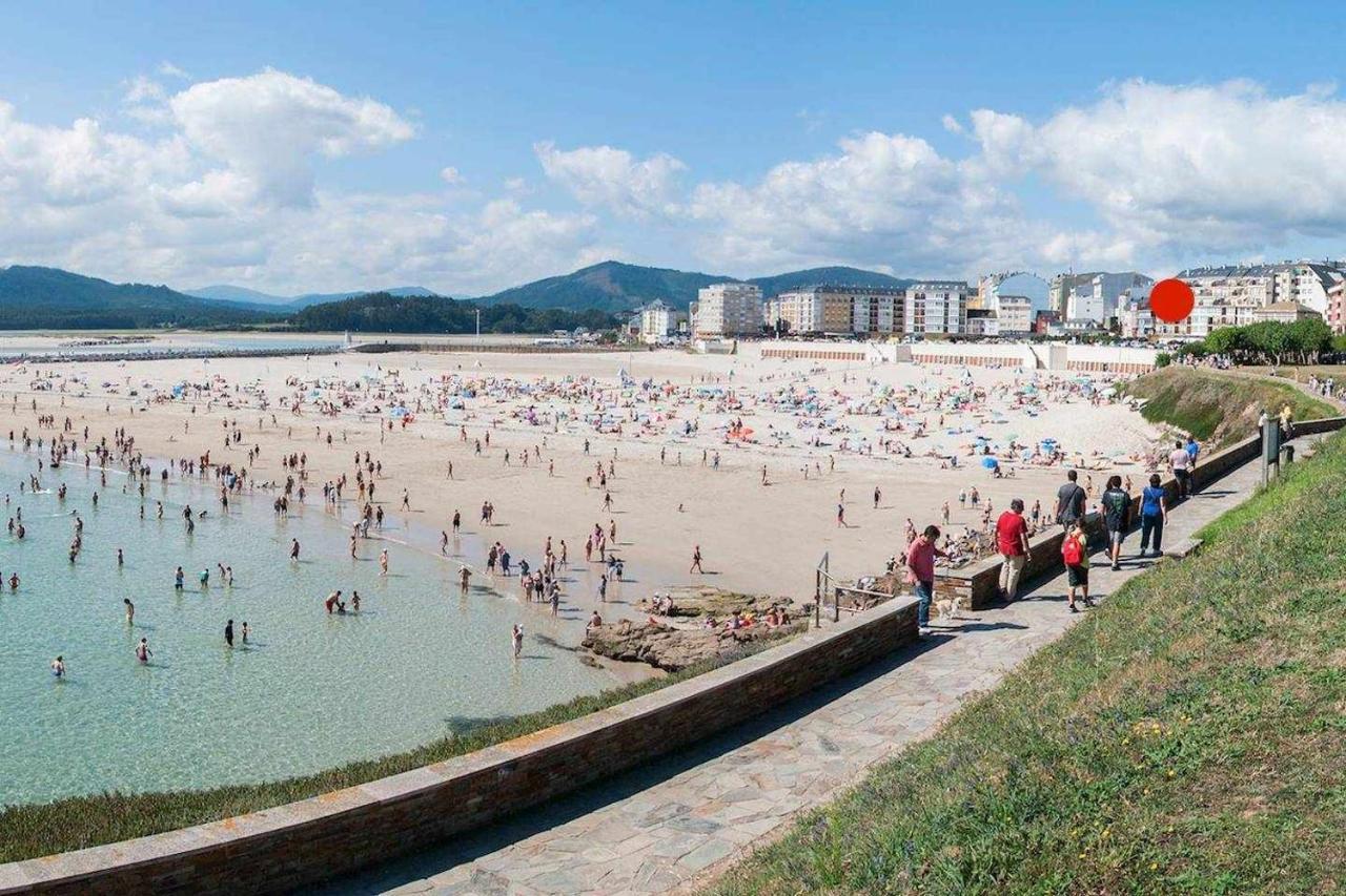 Vivienda En 1ª Linea De Playa Rapadoira Fozアパートメント エクステリア 写真
